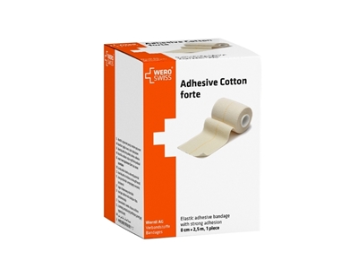 Picture of ELASTICATED ADHESIVE BANDAGE 8 cm x 2.5 m non stretched, 1 pc.