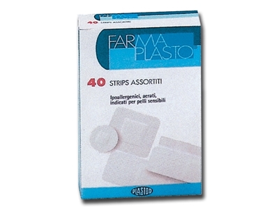 Picture of SENSITIVE ADHESIVE PLASTERS 5 mixed sizes  box of 40