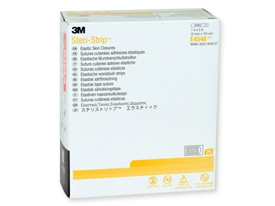 Picture of STERI-STRIP 3M - 125 x 25 mm, 25 bags of 4