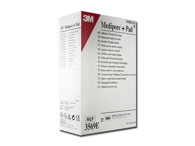 Picture of MEDIPORE 3M + PAD 10x15 cm, box of 25
