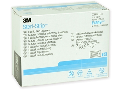 Picture of ELASTIC STERI-STRIP 3M - 12 x 50 mm, 50 bags of 6