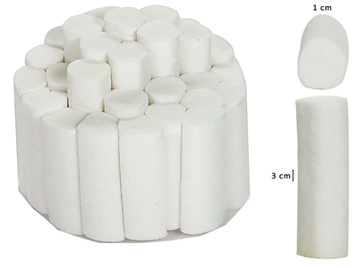 Picture of DENTAL COTTON ROLLS - 10 pack of 1000, box of 10000