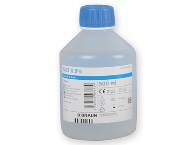 Picture of B-BRAUN ECOTAINER STERILE IRRIGATION SOLUTION - 500 ml, 10 pcs.
