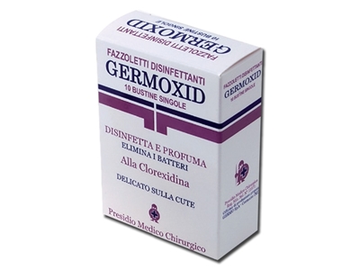 Picture of GERMOXID WIPES - box of 10 wipes, 12 box