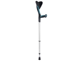 Show details for ADVANCE CRUTCHES - turquoise/black, pair