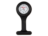 Show details for SILICONE NURSE WATCH - round - black, 1 pc.