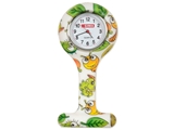 Show details for SILICONE NURSE WATCH - round - caterpillar, 1 pc.