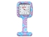 Picture of SILICONE NURSE WATCH - square - violet&sky blue, 1 pc.