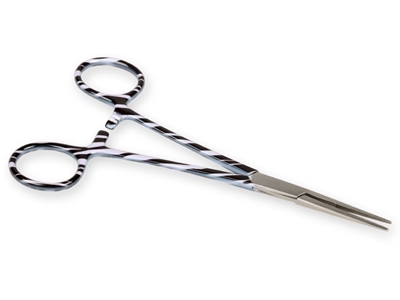 Picture of S/S STRAIGHT ARTERY FORCEPS - zebra fantasy - 16 cm, 1 pc.