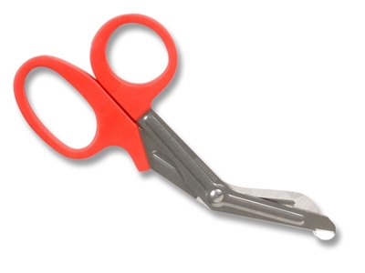 Picture of S/S UTILITY AND BANDAGES SCISSORS 6.5" - 16.5 cm - red, 10 pcs.