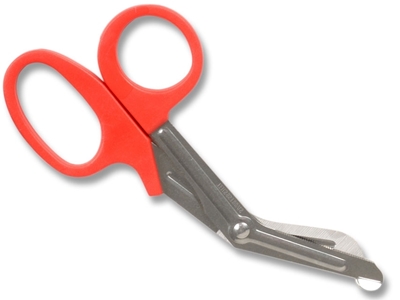 Picture of S/S UTILITY AND BANDAGES SCISSORS 7.5" - 19 cm - red, 10 pcs.