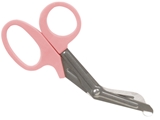 Показать информацию о Ножницы для перевязок и бинтов S / S, 7,5 "- 19 см - розовые, 10 шт.