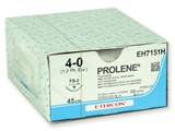 Vairāk informācijas par ETHICON PROLENE BLUE monopavedienu šuves - 4/10 mm adata 19 mm šuve 75 cm, 36 gab.