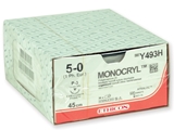 Show details for ETHICON MONOCRYL ABSORBABLE SUTURES - gauge 5/0 needle 13 mm, 36 pcs.