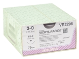Show details for ETHICON VICRYL RAPID ABSORBABLE SUTURES - gauge 3/0 needle 19 mm - braided, 36 pcs.