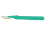 Show details for DIAMANTINE DISPOSABLE SCALPELS WITH S/S BLADE N. 22 - sterile, 10 pcs.
