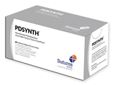 Vairāk informācijas par PDSYNTH absorbējama šuve, mērītājs 0 aplis 1/2 adata 40mm - 70cm - violeta, 12 gab.