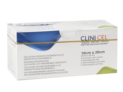 Picture of CLINICEL STANDARD REGENERATED CELLULOSE 10x20 cm, 6 pcs.