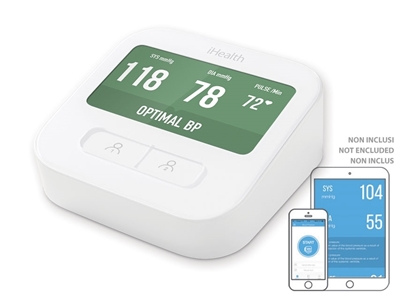 Picture of iHEALTH CLEAR SMART ARM BLOOD PRESSURE MONITOR - WI-FI, 1 pc.