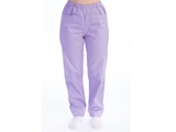 Show details for TROUSERS - cotton/polyester - unisex L violet, 1 pc.