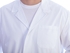 Picture of WHITE COAT WITH STUD - cotton/polyester - unisex size M, 1 pc.