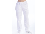 Show details for TROUSERS - cotton/polyester - unisex S white, 1 pc.