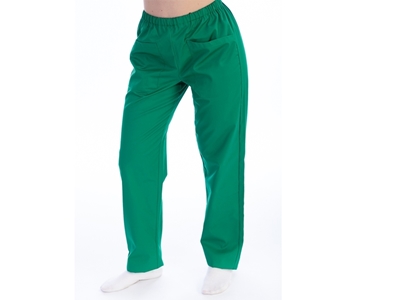 Picture of TROUSERS - cotton/polyester - unisex XS green, 1 pc.