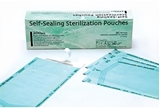 Show details for STERILIZATION self-sealding POUCHES 190 mm X 330 mm N200