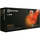 Vairāk informācijas par MERCATOR GOGRIP ORANGE - nitrila cimdi M N50