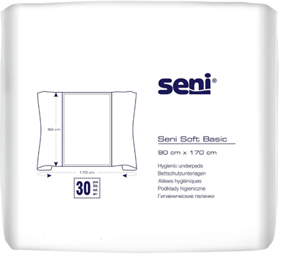 Picture of SENI SOFT BASIC absorbējošie paladziņi 90x170 N30