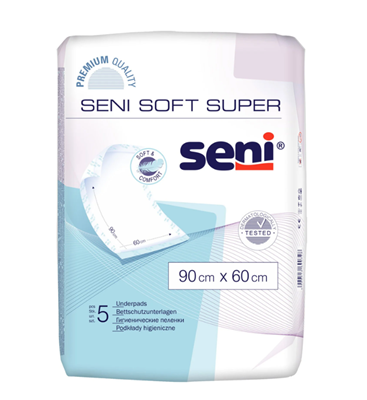 Picture of SENI SOFT SUPER absorbējošie paladziņi 90x60 N5