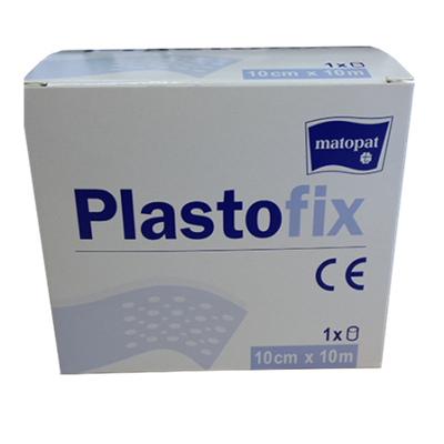 Picture of PLASTOFIX neausta materiāla lentveida plāksteris 10 cm x 10 m, 1 gab.