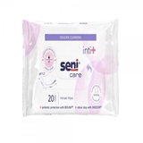 Показать информацию о Seni Care Inti+ mitrās salvetes intīmai higiēnai, 20 gab.