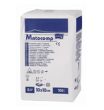 Vairāk informācijas par MATOCOMP nesterilas marles salvetes, 5×5 cm, 8 kārtas, 13 diegi uz 1 cm2, 100 gab.