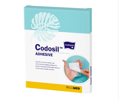 Picture of CODOSIL ADHESIVE silikona plāksteris pēcoperāciju rētām krūtīm, 1 gab.