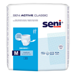 Vairāk informācijas par SENI ACTIVE CLASSIC uzsūcošās biksītes pieaugušajiem, M (80 x 110cm) N30.