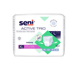 Показать информацию о SENI ACTIVE TRIO uzsūcošās biksītes pieaugušajiem, XL(120 x 160cm) N10.