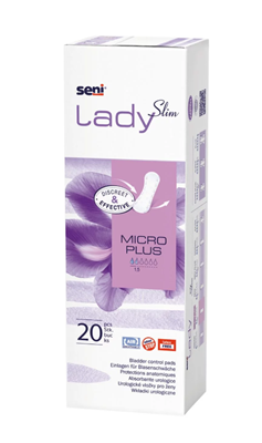 Picture of SENI LADY SLIM MICRO PLUS uroloģiskie ieliktņi sievietēm, N20.