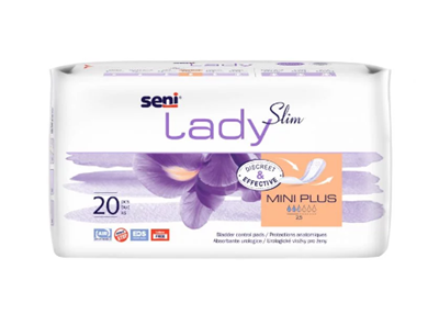 Picture of SENI LADY SLIM MINI PLUS uroloģiskie ieliktņi sievietēm, N20.