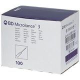 Показать информацию о BD MICROLANCE ADATAS 24G - 0,55X25 MM VIOLETAS, 100 GAB.