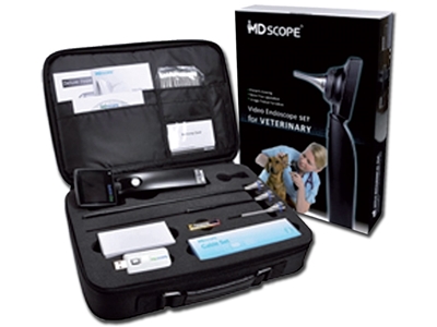 Picture of MD SCOPE VET VIDEO OTOSCOPE - 3 PROBES, 1 pc.