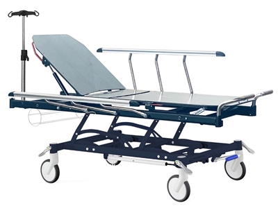Picture of ADJUSTABLE HEIGHT PATIENT TROLLEY with TR and RTR