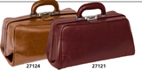 Show details for  FLORIDA LEATHER BAG - chestnut