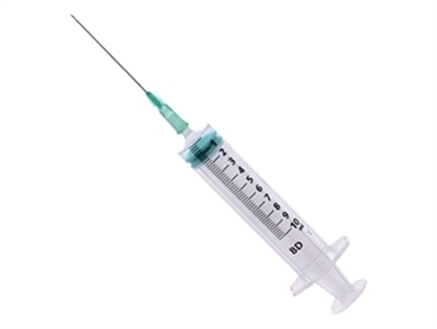 Picture of  BD EMERALD SYRINGES WITH NEEDLE 21G - 10 ml Centric Luer Slip, 100 pcs.
