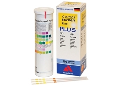 Picture of COMBI SCREEN 7SYS PLUS URINE STRIPS - 7 parameters
