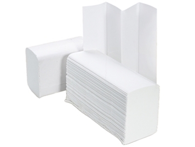 Picture of W-FOLD HAND TOWELS -2 plies - pack of 124 