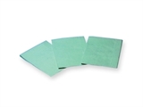 Show details for  FOLDED NAPKINS - 33x45 cm green