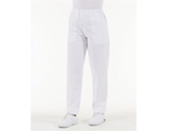 Show details for TROUSERS - white cotton - SMALL, 1 pc.