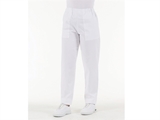 Show details for TROUSERS - white cotton - MEDIUM, 1 pc.