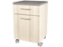 Picture of BEDSIDE TABLE WITH DRAWER - streaked beige